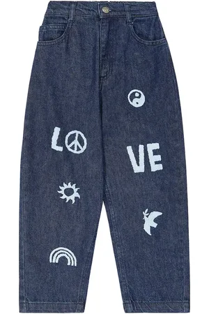The New Society Jeans Belisa con stampa