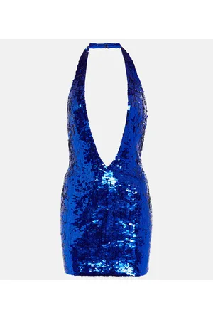 LAQUAN SMITH Miniabito con paillettes