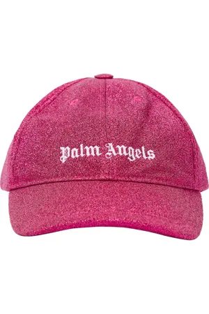 Palm Angels Berretto metallizzato con logo