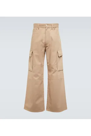 Marni Pantaloni cargo in gabardine di cotone