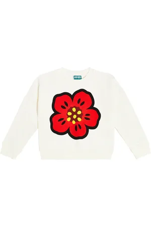 Kenzo Baby - Felpa in jersey di cotone con stampa