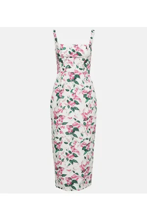 EMILIA WICKSTEAD Abito midi Martel in cotone