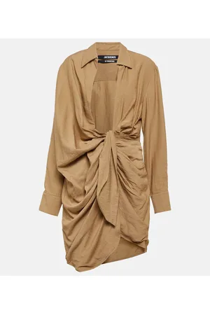 Jacquemus Miniabito La Robe Bahia drappeggiato