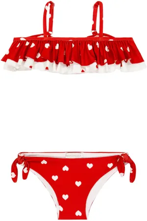 MONNALISA Bikini con stampa e volant
