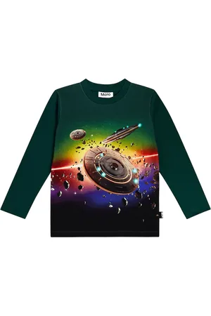 Molo T-shirt Reif in cotone con stampa