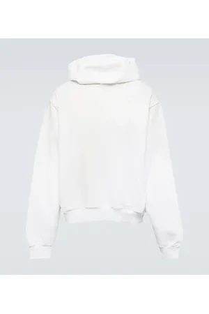 Acne Studios Felpa in misto cotone con cappuccio