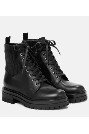 Gianvito Rossi Stivaletti Martis in pelle