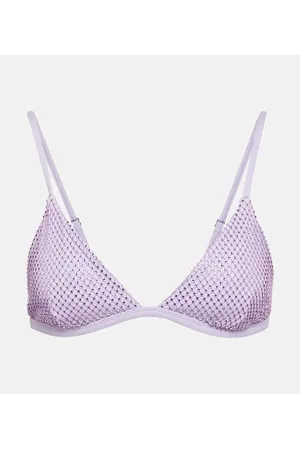 Simkhai Top bikini Joelle con cristalli