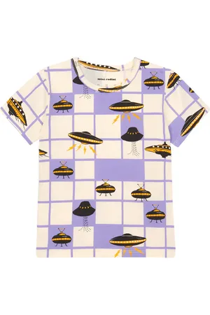 Mini Rodini T-shirt in jersey di cotone con stampa