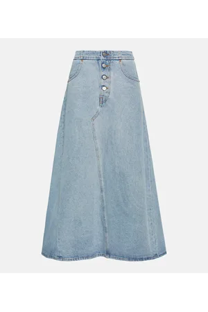 Maison Margiela Gonna lunga di jeans
