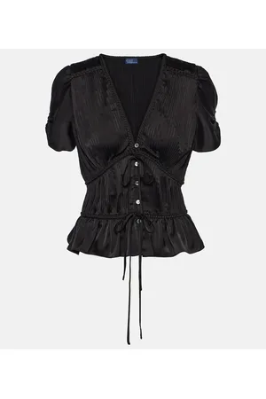 Ralph Lauren Blusa con scollo a V