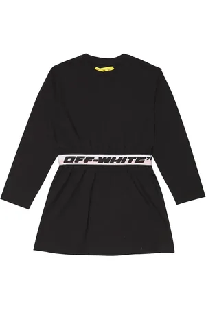 OFF-WHITE Abito in cotone con logo