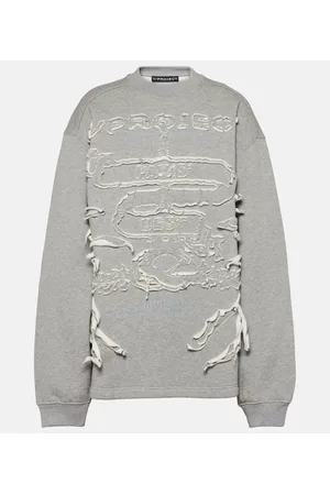 Y / PROJECT Felpa Paris Best in jersey di cotone