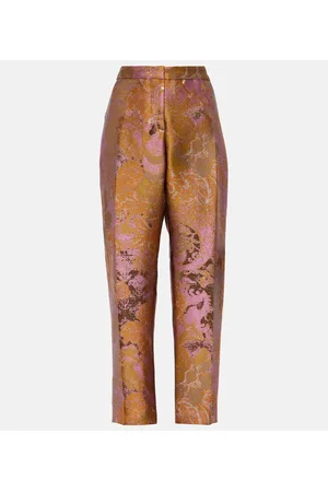 DRIES VAN NOTEN Pantaloni regular a vita media