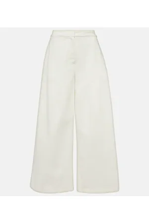 Jil Sander Jeans a vita alta e gamba larga
