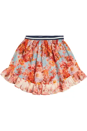 ZIMMERMANN Gonna Devi in cotone con stampa