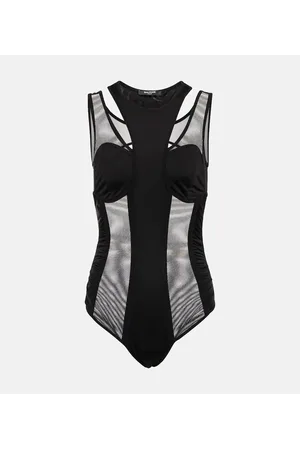 Balmain Body in tulle con cut-out
