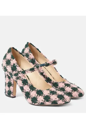 EMILIA WICKSTEAD Pumps Mary Jane Orelia in tweed