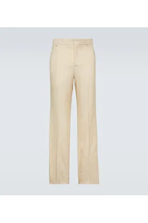 WALES BONNER Pantaloni regular Paris a vita alta