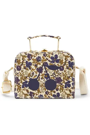 BONPOINT Borsa a tracolla Aimane in canvas con stampa