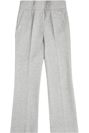 MONNALISA Pantaloni flared in misto cotone