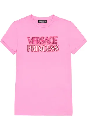 VERSACE Abito in cotone con stampa