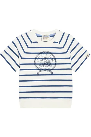 Scotch&Soda T-shirt in jersey di cotone con stampa