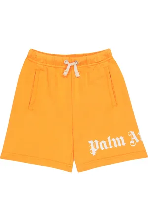 Palm Angels Shorts in jersey di cotone con logo