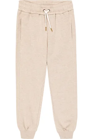 Chloé Chloé Kids Pantaloni sportivi in cotone