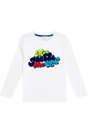 Marc Jacobs Top in jersey di cotone con logo
