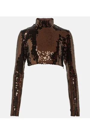 ‎Taller Marmo‎ Dolcevita cropped Cherilyn con pallettes
