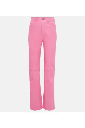 Stouls Pantaloni regular Terry in pelle
