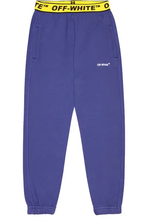 OFF-WHITE Pantaloni sportivi in jersey di cotone