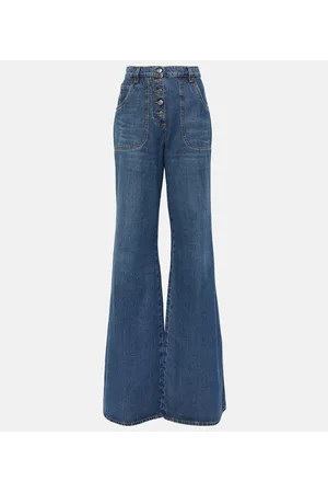 Etro Jeans flared con ricamo