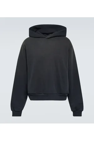 Acne Studios Felpa in misto cotone con cappuccio