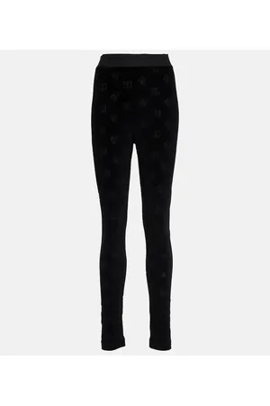 Dolce & Gabbana Leggings in cotone con logo
