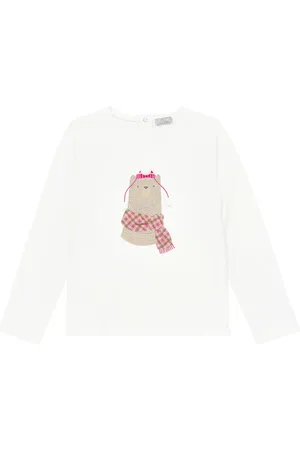Il gufo Top in jersey di cotone