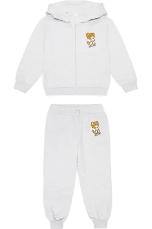 Moschino Felpa e pantaloni sportivi in cotone