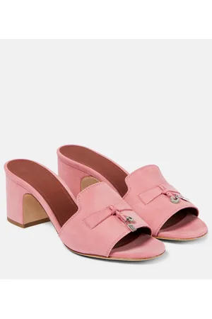 Loro Piana Mules Summer Charms in suede