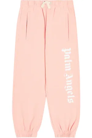 Palm Angels Pantaloni sportivi in jersey di cotone