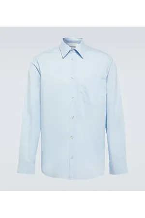 Nanushka Camicia Oxford Kaleb in cotone