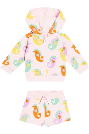 Stella McCartney Baby - Felpa e shorts in cotone