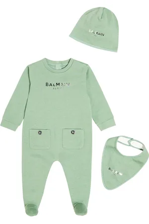 Balmain Baby - Tutina, bavaglino e berretto