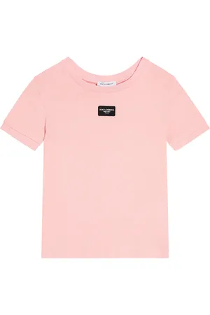 Dolce & Gabbana T-shirt in jersey di cotone con logo