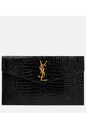 Saint Laurent Clutch Uptown in vernice