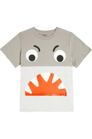 Stella McCartney T-shirt in jersey di cotone con stampa