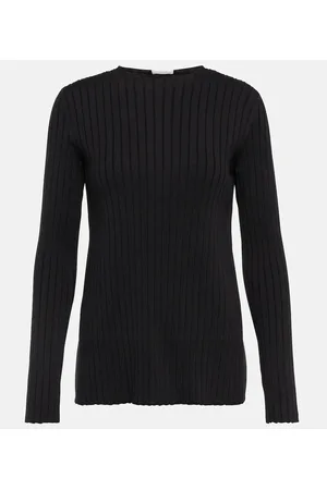 The Row Top Ash in maglia di seta a coste