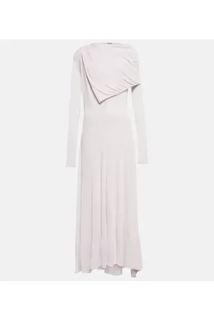 Jil Sander Abito midi in crêpe