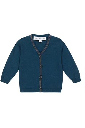 Tartine Et Chocolat Baby - Cardigan in lino e cotone