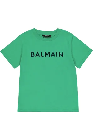 Balmain T-shirt in cotone con logo